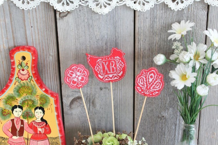 Набор для вышивания «Пасхальные топперы» — картинка 2