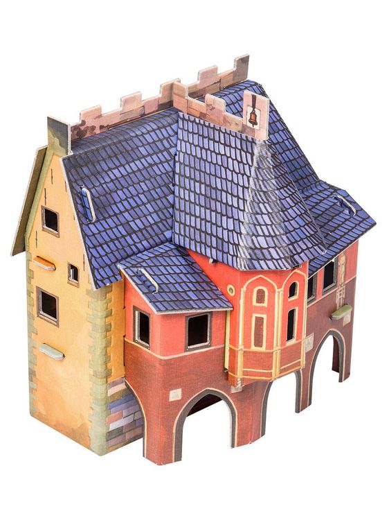 Сборная модель из картона «Ратуша» — картинка 2