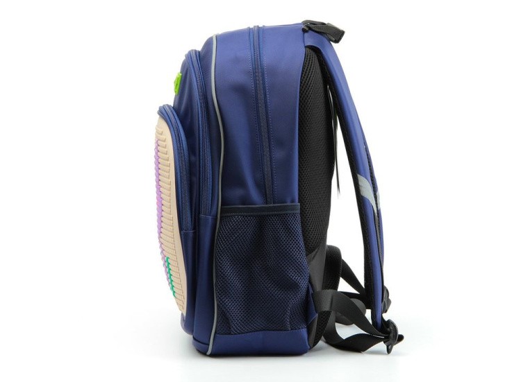 Рюкзак 4ALL Kids с битами, сине-бежевый — картинка 3
