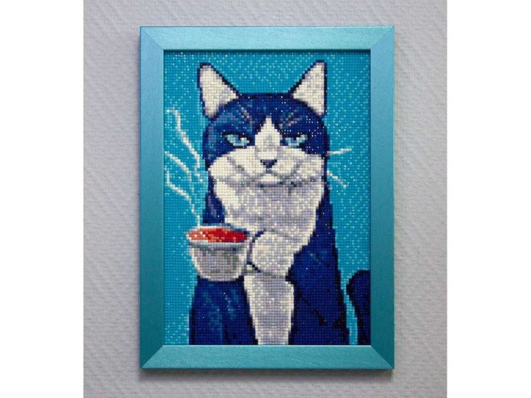 Алмазная вышивка «Утро понедельника» — картинка 4