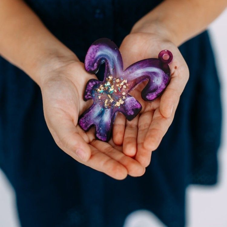 Елочная игрушка Леденцы - Силиконовый молд, ResinArt — картинка 3