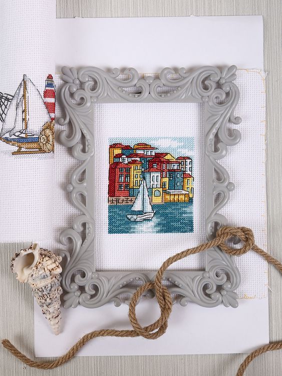 Набор для вышивания «Набережная» — картинка 2