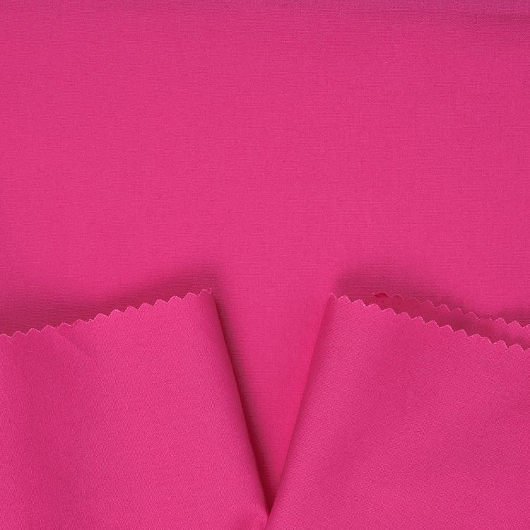 Ткань Поплин стрейч, 1 м х 150 см, 125 г/м², цвет: розовый, TBY — картинка 3
