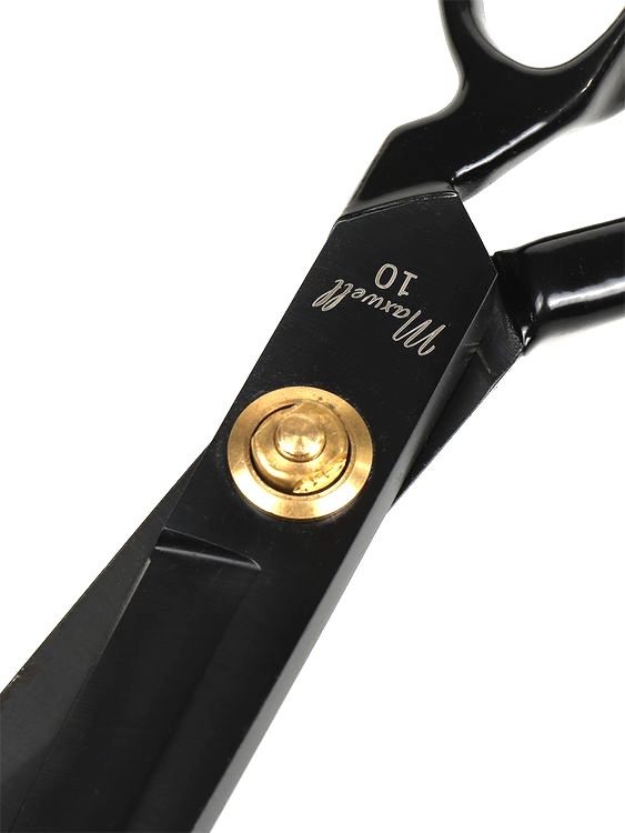 Ножницы портновские 10, 260/125 мм, цельнометалл., ручка силикон, Maxwell premium — картинка 5