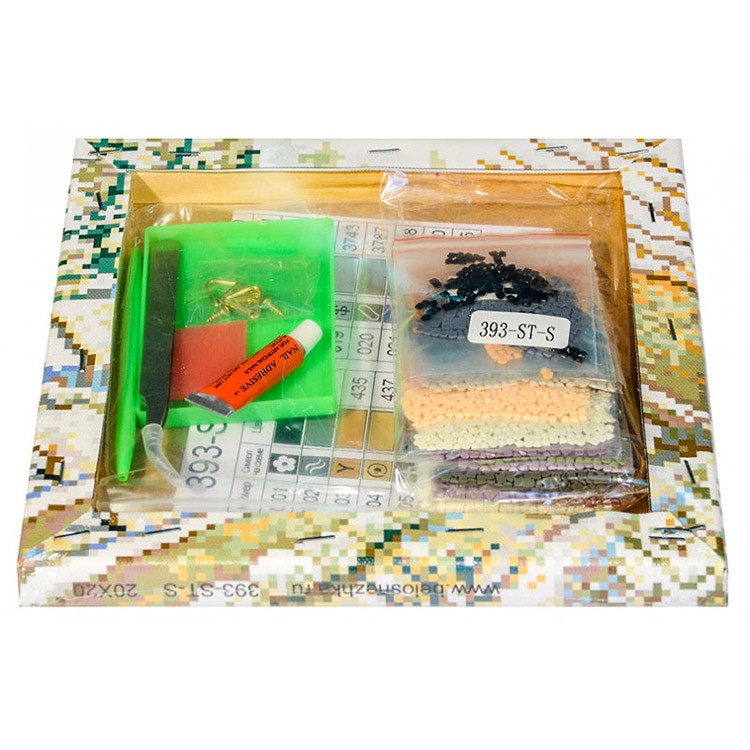 Алмазная вышивка «Зима» — картинка 3