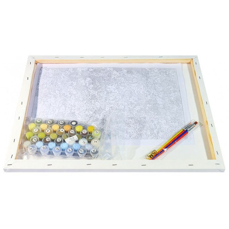 Картина по номерам «Лесной пейзаж» — картинка 3