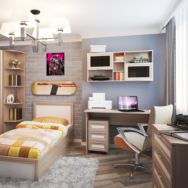 Картина по номерам «Неон Бэй Доу» — картинка 3