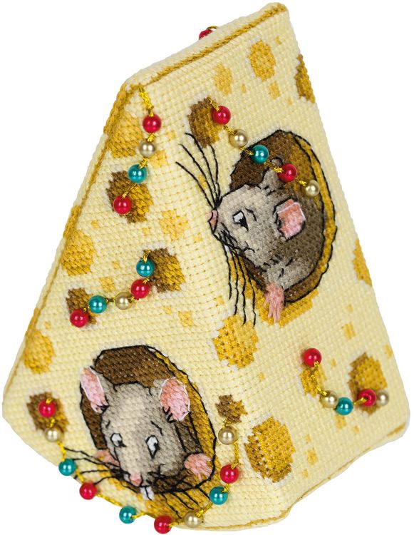 Набор для вышивания «Сыр для мышек»