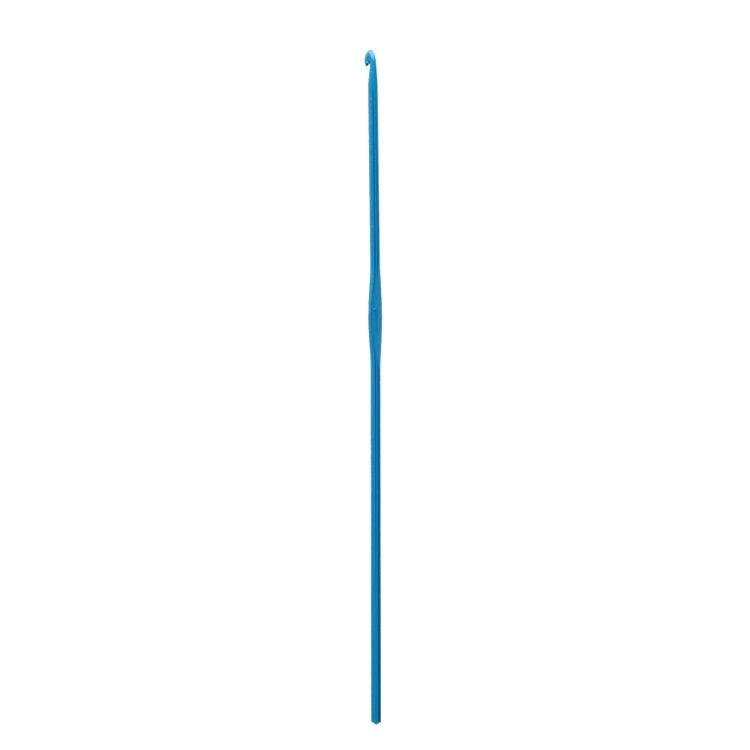 Крючок для вязания синий, металл, 2,5 мм, 15 см, Gamma