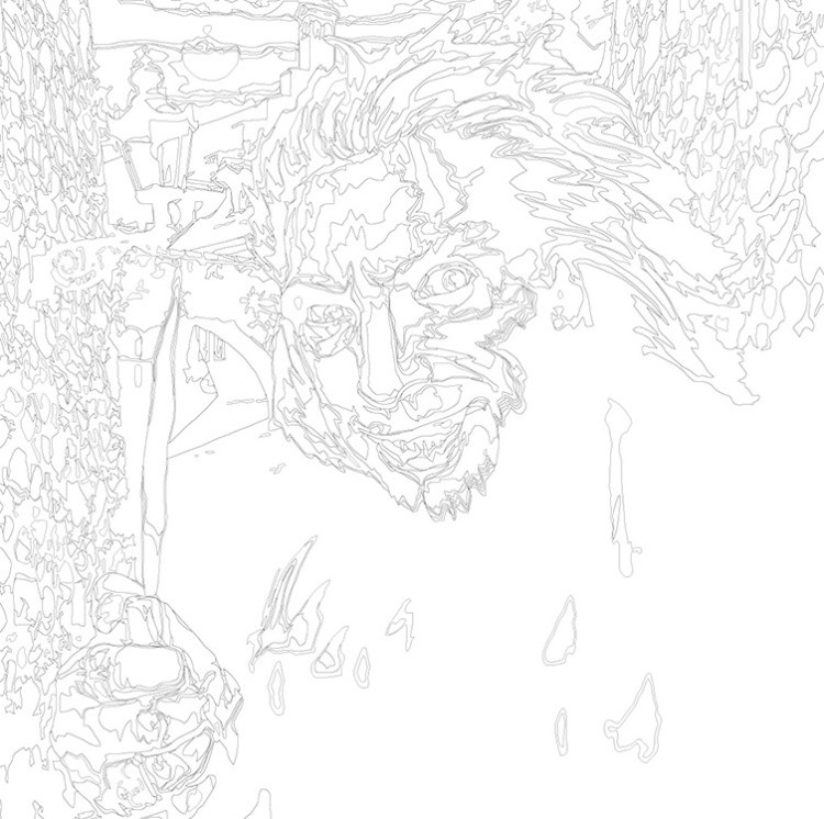 Картина по номерам «КиШ Король и Шут: Продавец кошмаров» — картинка 3