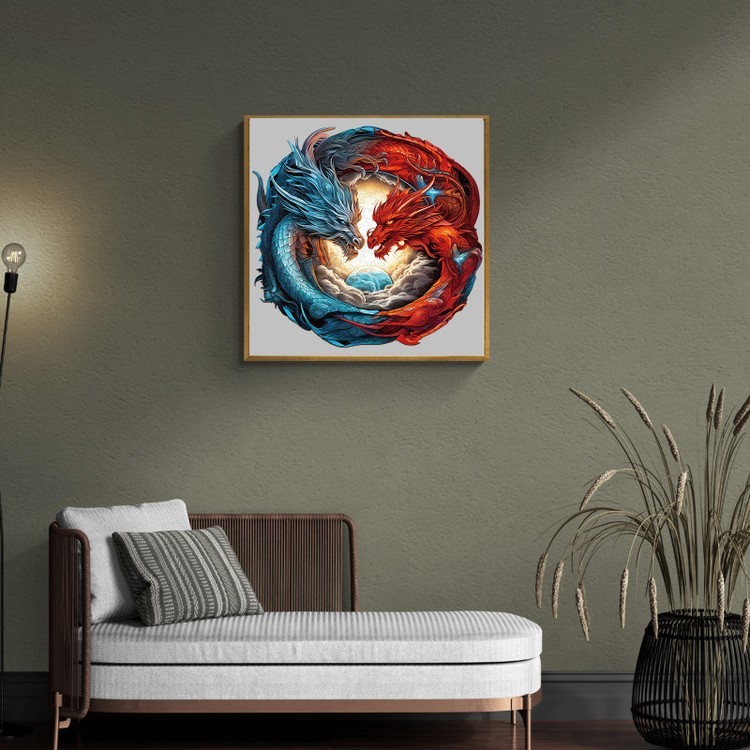 Деревянные пазлы «Огонь и вода S», Woodbests — картинка 8