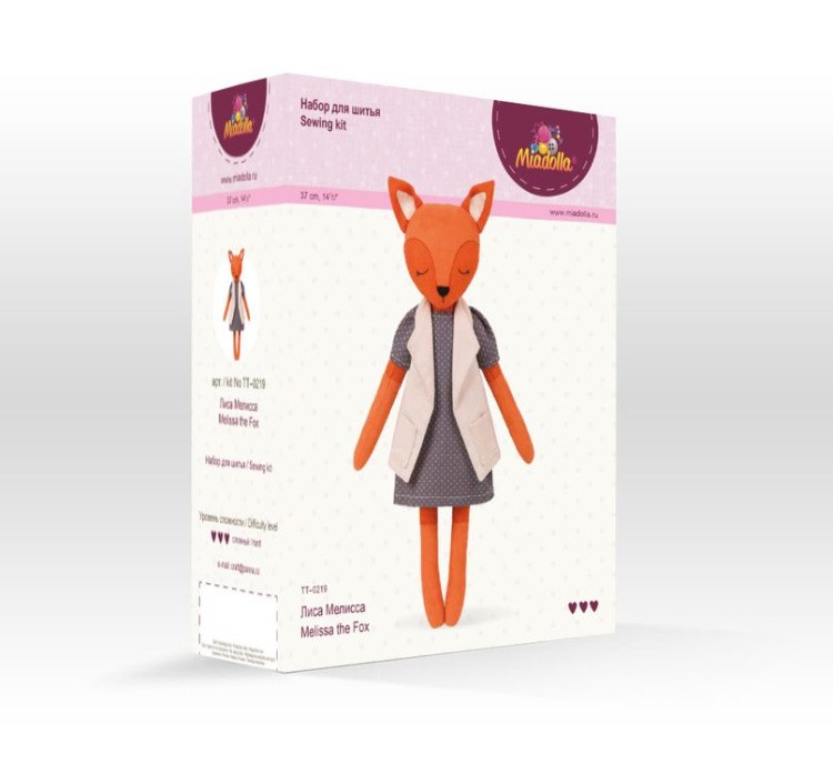 Набор для шитья «Лиса Мелисса» — картинка 3