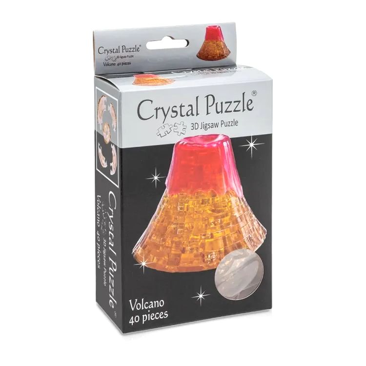 3D Головоломка Crystal Puzzle «Вулкан» — картинка 3