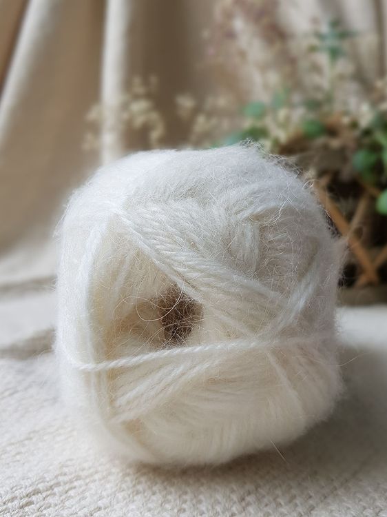 Пряжа Камтекс Ангара (205), белый, 5 шт. по 100 г — картинка 3