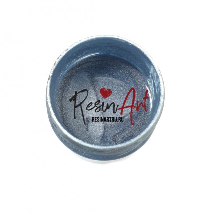 Жидкая поталь 40 мл - Голубой, ResinArt — картинка 2