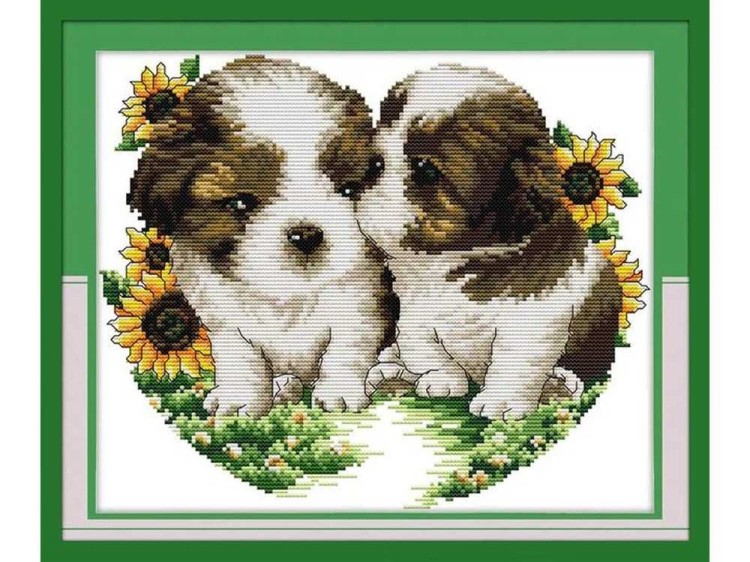Набор для вышивания «Щеночки» — картинка 2