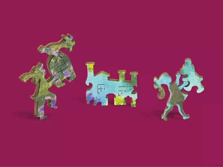 Деревянные пазлы DAVICI «Домик в сирени» — картинка 4