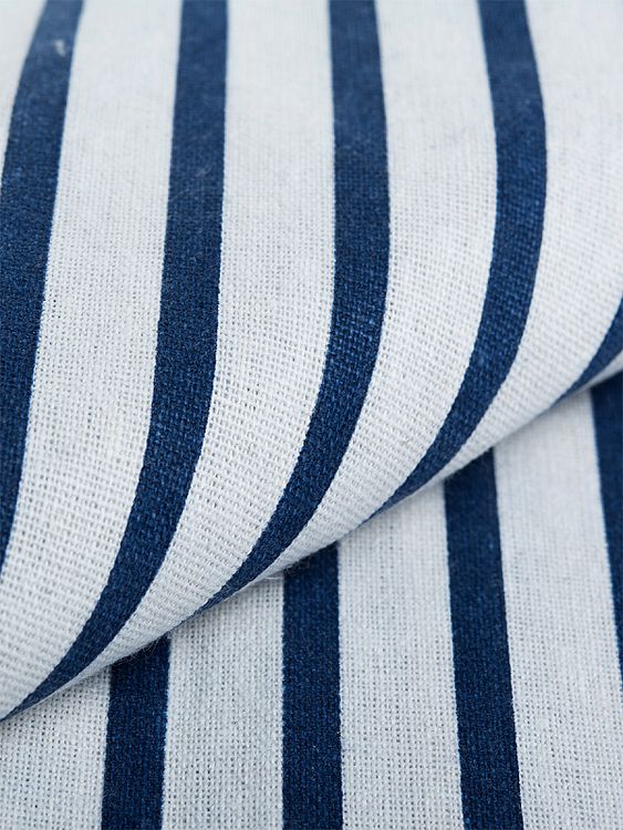 Ткань льняная, 3 м x 150 см, 140 г/м², цвет: белый, принт, TBY — картинка 3