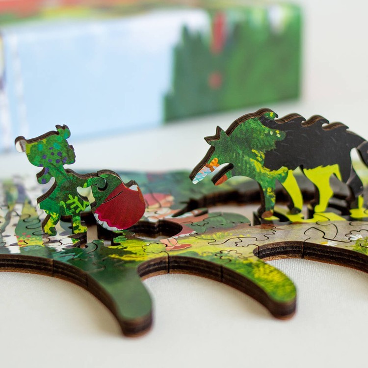 Деревянные пазлы DAVICI «В гости к бабушке» — картинка 4