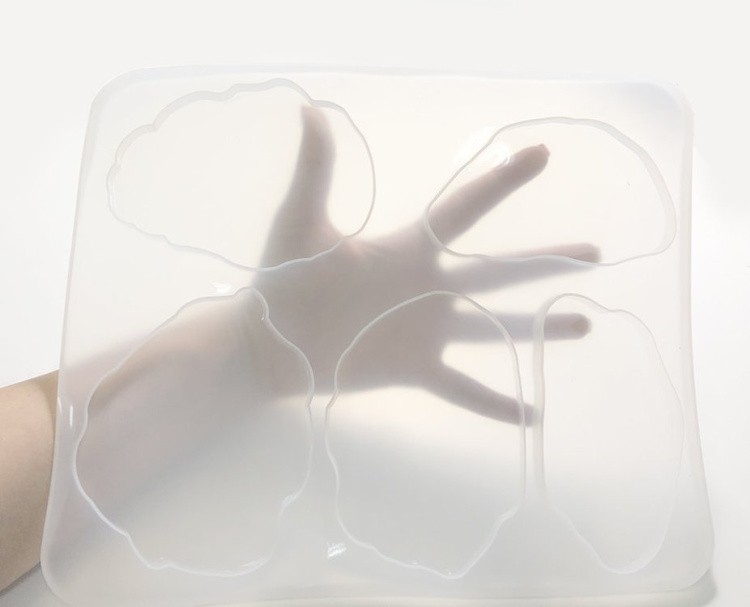 Силиконовый молд жеода, 5 шт. — картинка 3