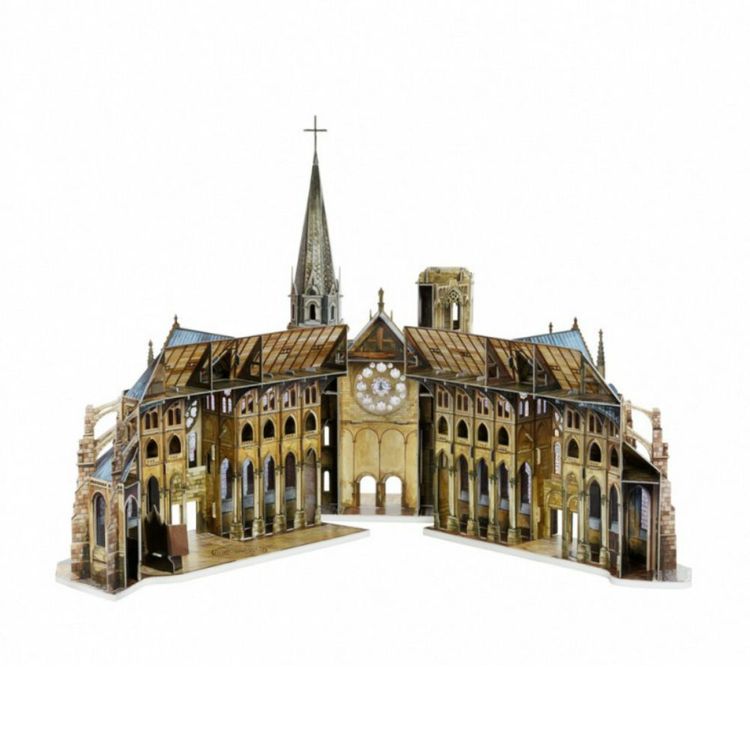 Сборная модель из картона «Готический собор» — картинка 3