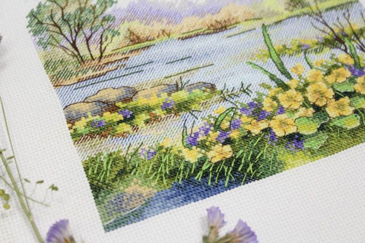 Набор для вышивания «Лесной пруд» — картинка 5