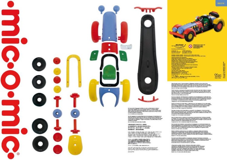 Конструктор Mic-o-mic «Автомобиль спортивный» — картинка 4