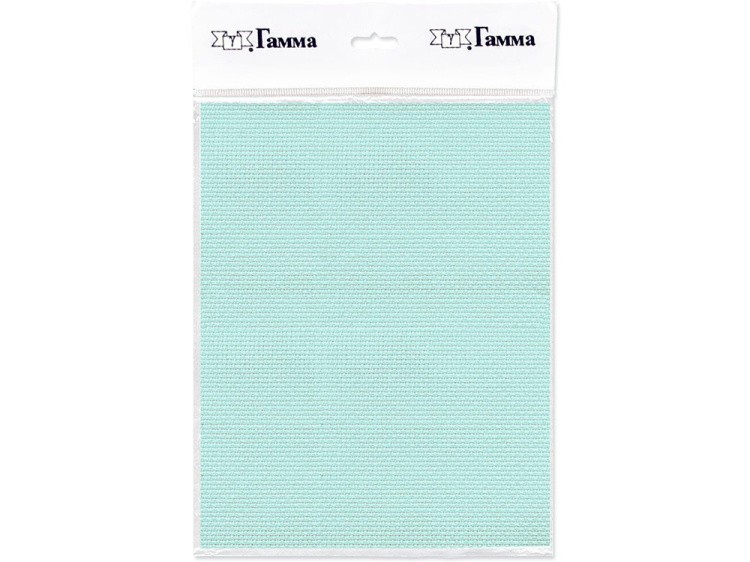 Канва Aida 14 Gamma светло-бирюзовая 150x100 см — картинка 3