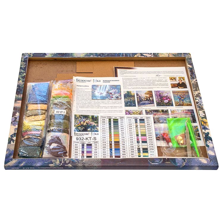 Алмазная вышивка «Летнее великолепие» — картинка 3