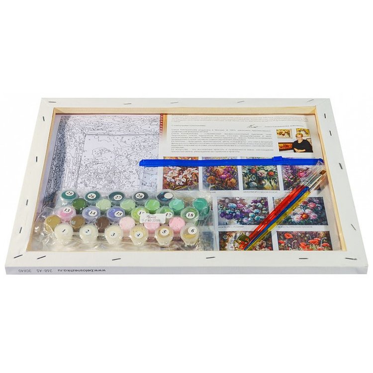 Картина по номерам «Любимая сирень» — картинка 3