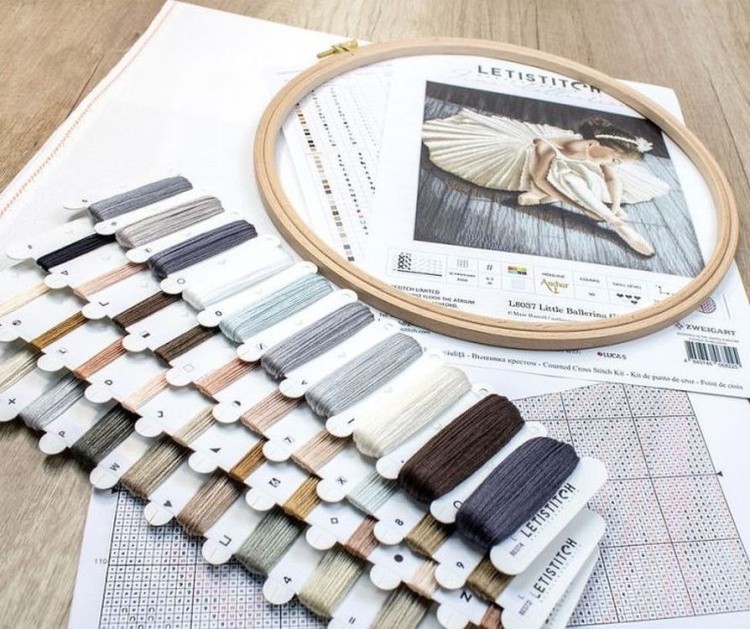 Набор для вышивания «Little Ballerina Girl» — картинка 6