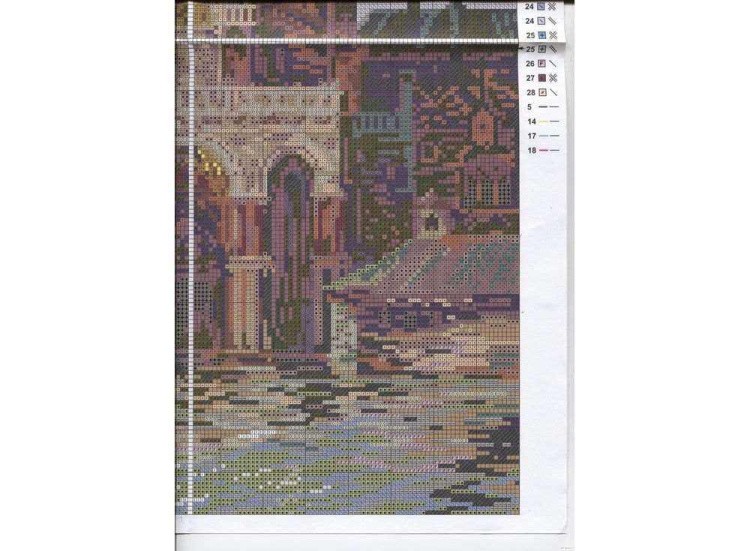 Набор для вышивания «Венеция. Площадь Сан-арко» — картинка 8