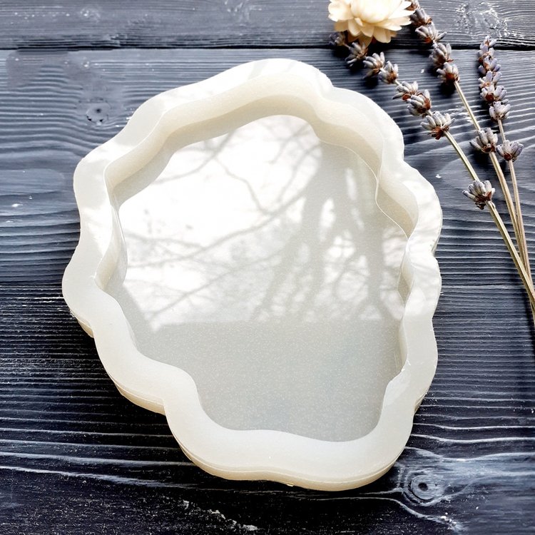 Жеода овальная, модель №7 - Силиконовый молд MyMold — картинка 4