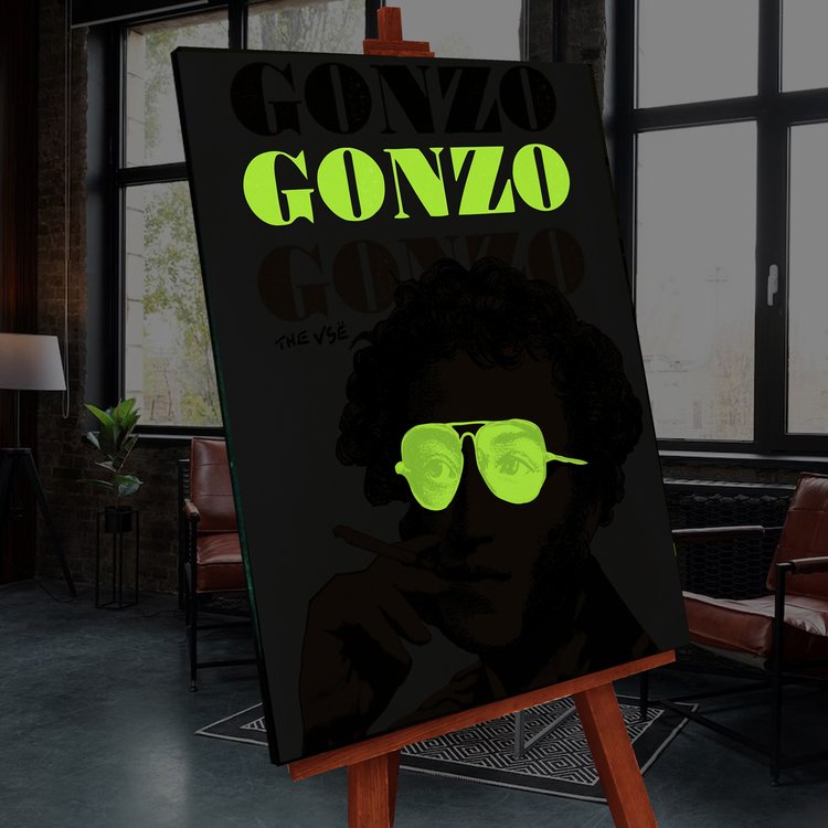 Картина по номерам со светящейся краской «Пушкин. Желание славы» — картинка 3