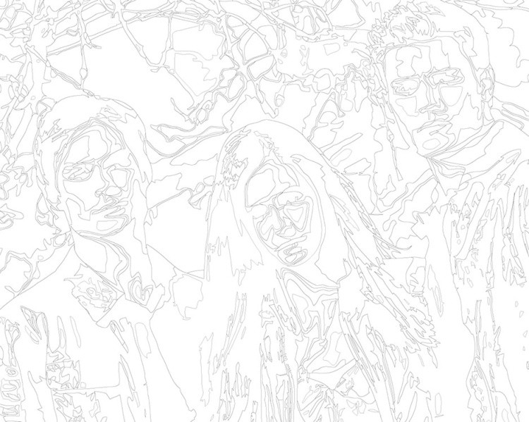 Картина по номерам «Дневники вампира: Деймон, Елена и Стефан» — картинка 3