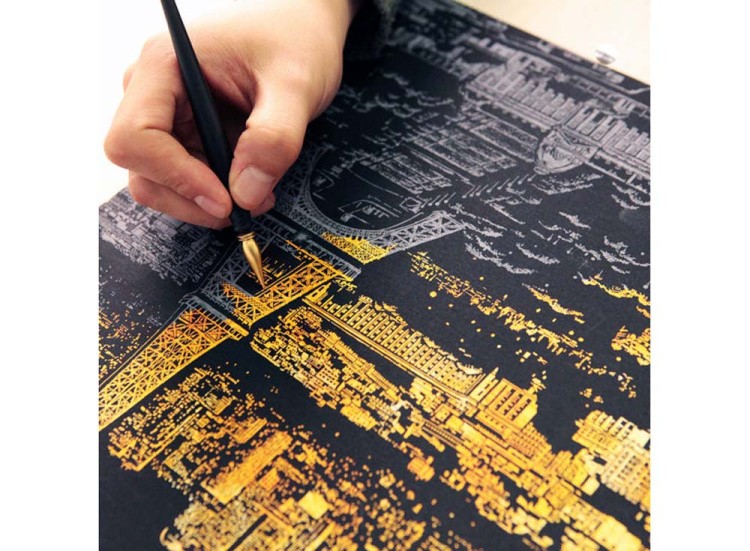 Скретч-набор «Париж» — картинка 7