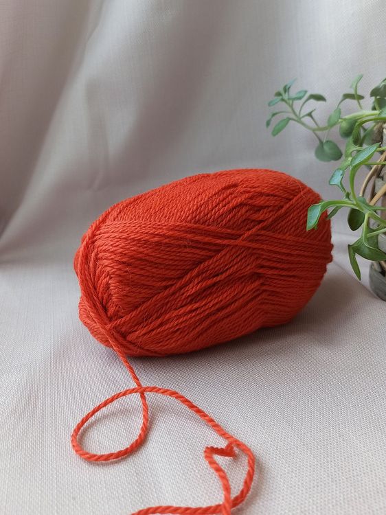 Пряжа Камтекс Аргентинская шерсть (124), темно-коралловый, 5 шт. по 100 г — картинка 3