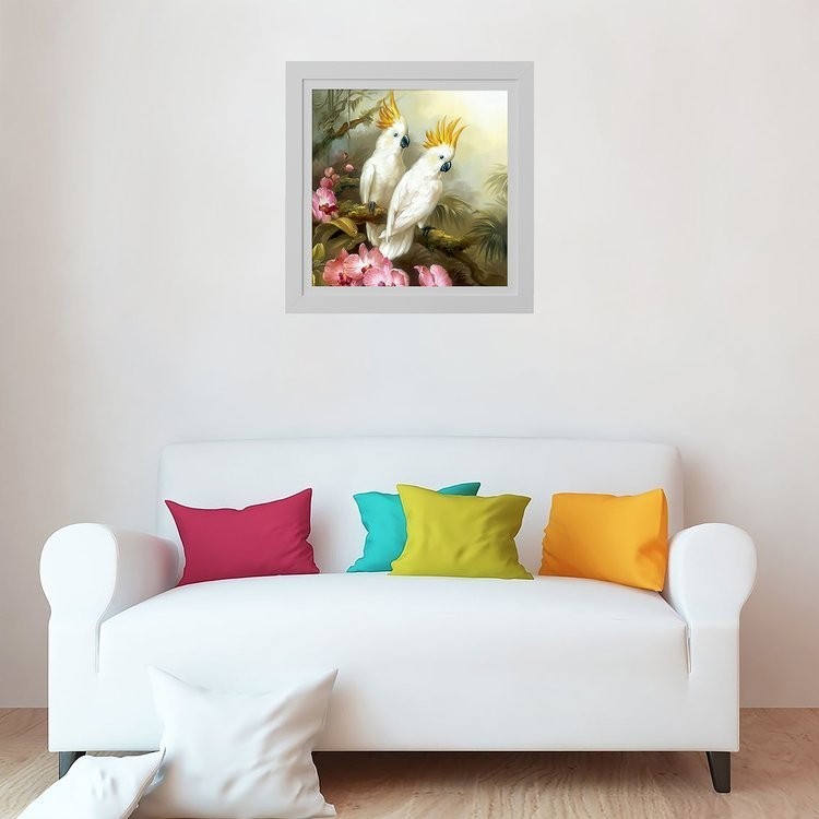 Картина по номерам «Большие какаду» — картинка 3