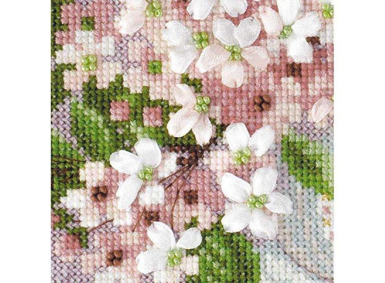 Набор для вышивания «Вишневый цвет» — картинка 2