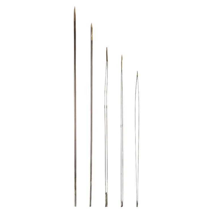 Иглы для шитья ручные для обработки края изделия, 5 шт. — картинка 2