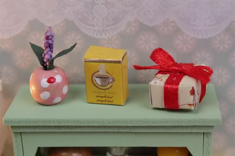 Сборная модель Румбокс. Миниатюрная комната «Семейная гостиная» — картинка 6