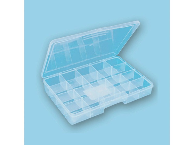 Коробка для швейных принадлежностей Gamma, цвет: прозрачный