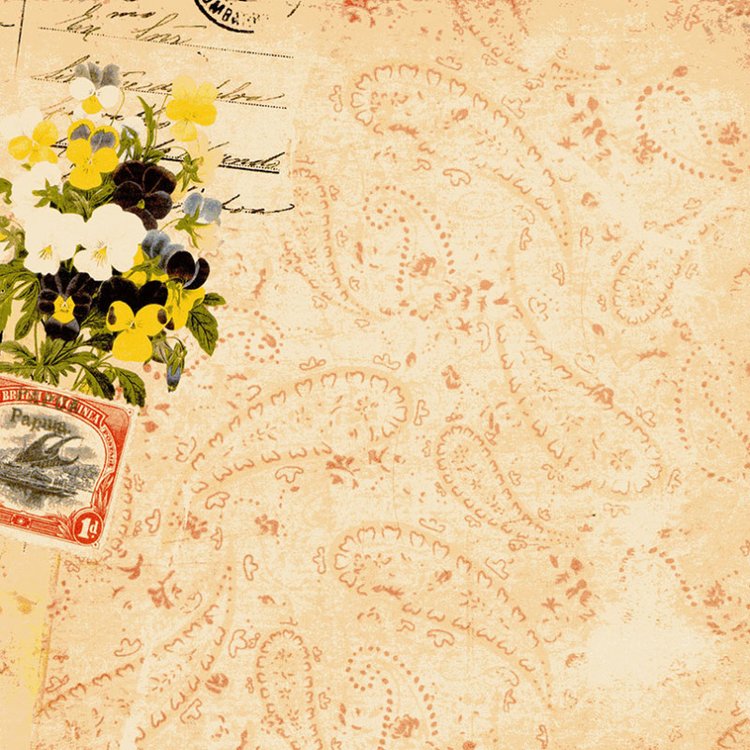 Набор бумаги «Вальс цветов» — картинка 22