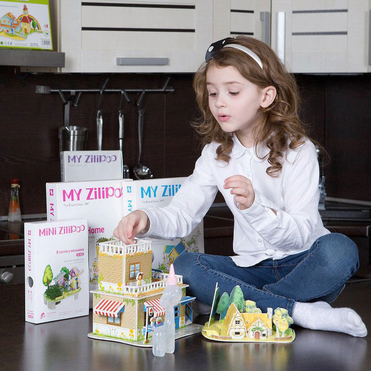 3Д пазл Милый дом — картинка 4