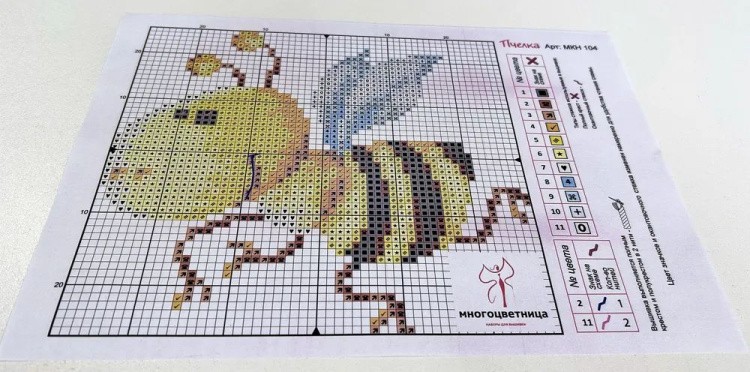 Набор для вышивания «Пчелка» — картинка 5