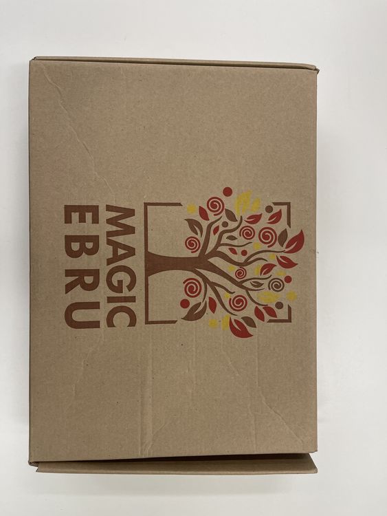 УЦЕНКА. Набор для эбру «Master» 10 цветов, Magic EBRU (порвана коробка) — картинка 3