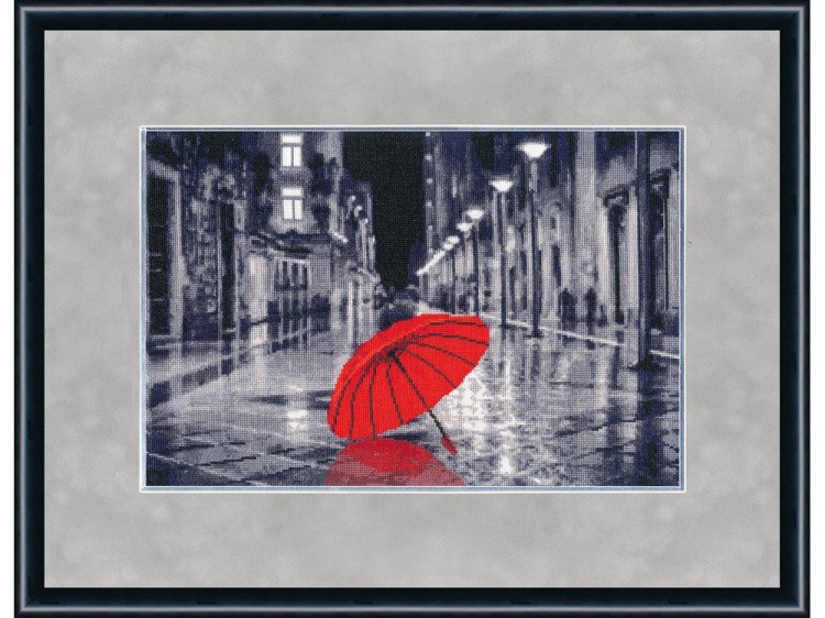 Набор для вышивания «Красный зонтик» — картинка 2