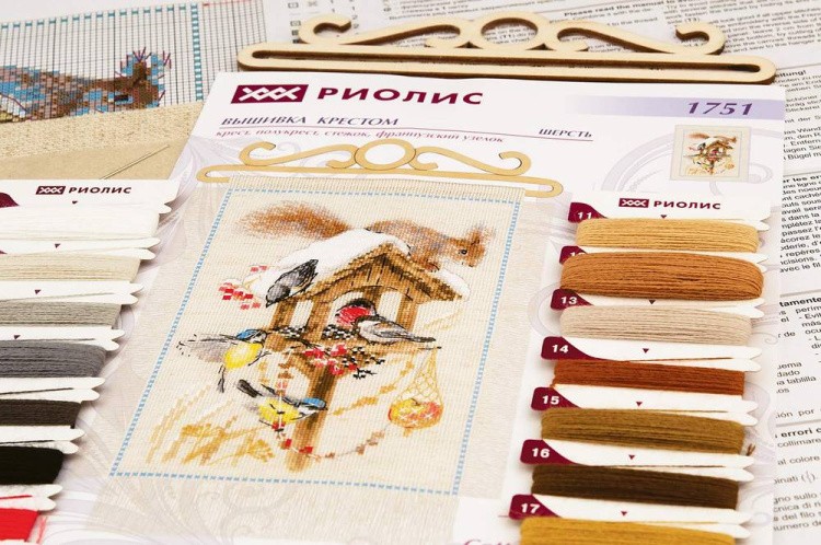 Набор для вышивания «Дача. Зима» — картинка 4