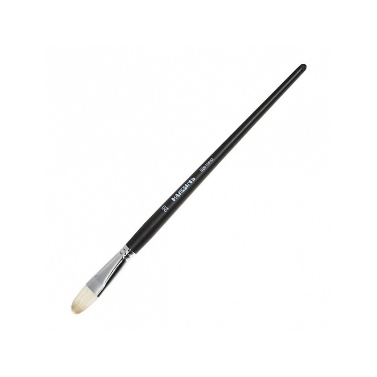 Кисть из щетины плоскоовальная №20 — картинка 2