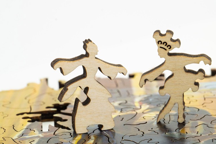 Деревянные пазлы DAVICI «За сценой» — картинка 7